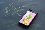 Skal till iPhone med ananas
