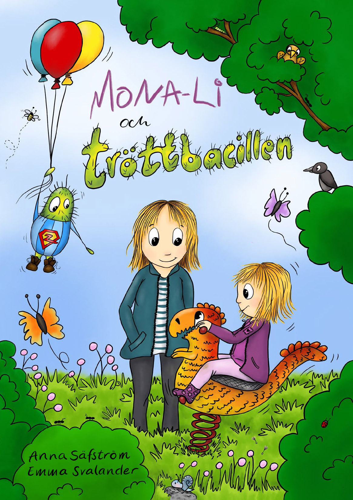 Omslag: Mona-Li och tröttbacillen